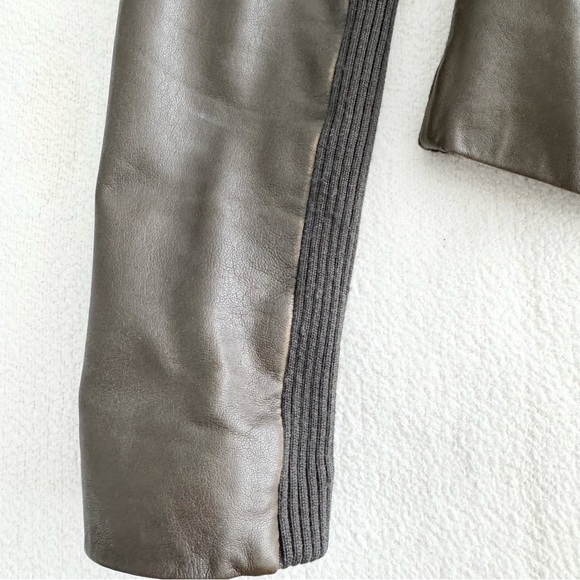 Vince Leather Scuba Jacket XS - Picture 8 of 15